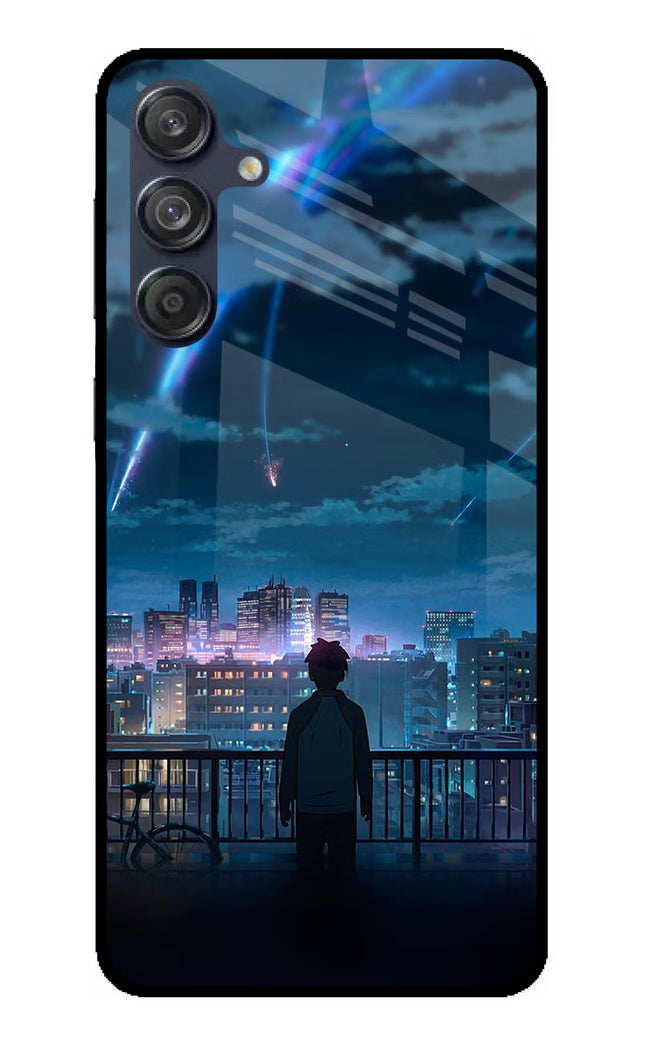 Anime Samsung M55 5G Glass Case
