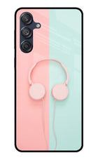 Music Lover Samsung M55 5G Glass Case