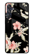 Flowers Samsung M55 5G Glass Case
