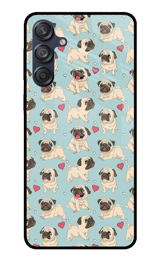 Pug Dog Samsung M55 5G Glass Case