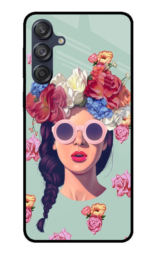Pretty Girl Samsung M55 5G Glass Case