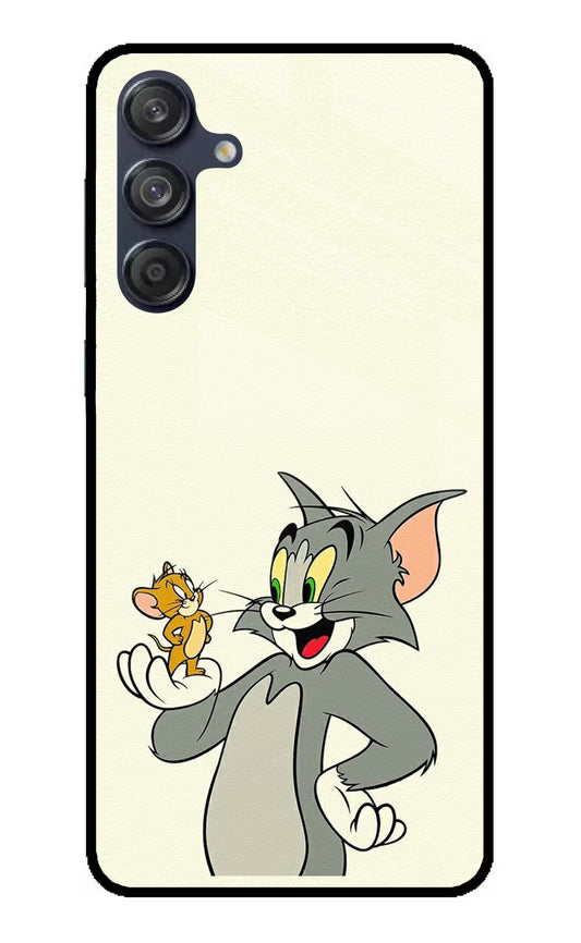 Tom & Jerry Samsung M55 5G Glass Case