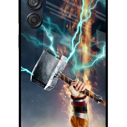 Thor Hammer Mjolnir Samsung M55 5G Glass Case