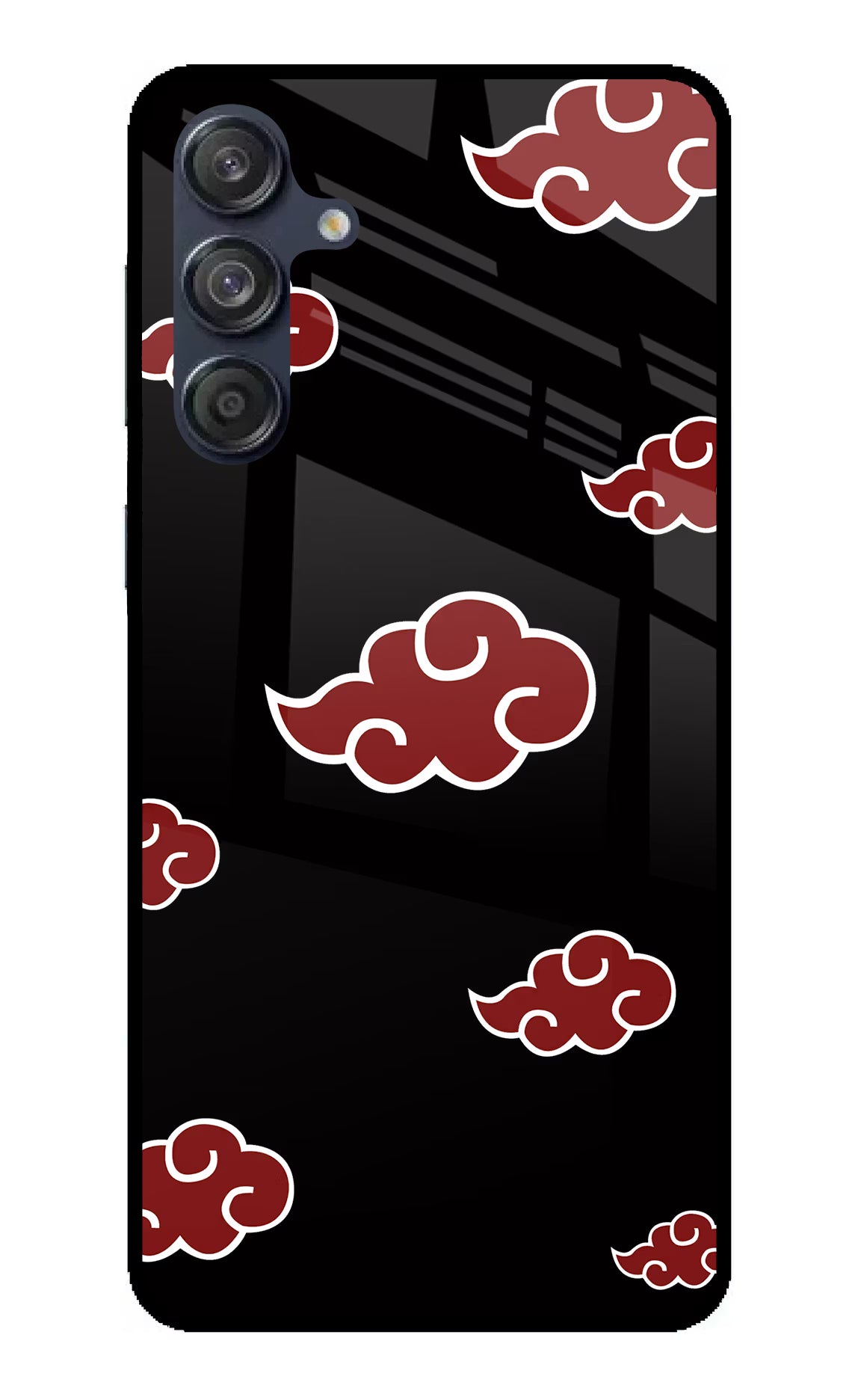 Akatsuki Samsung M55 5G Glass Case Back Cover by Casekaro