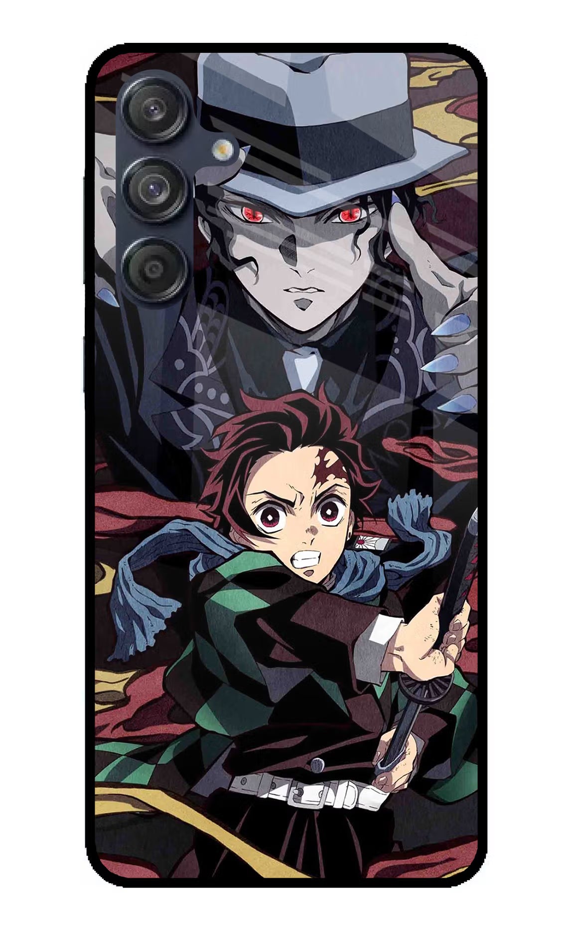 Demon Slayer Samsung M55 5G Glass Case