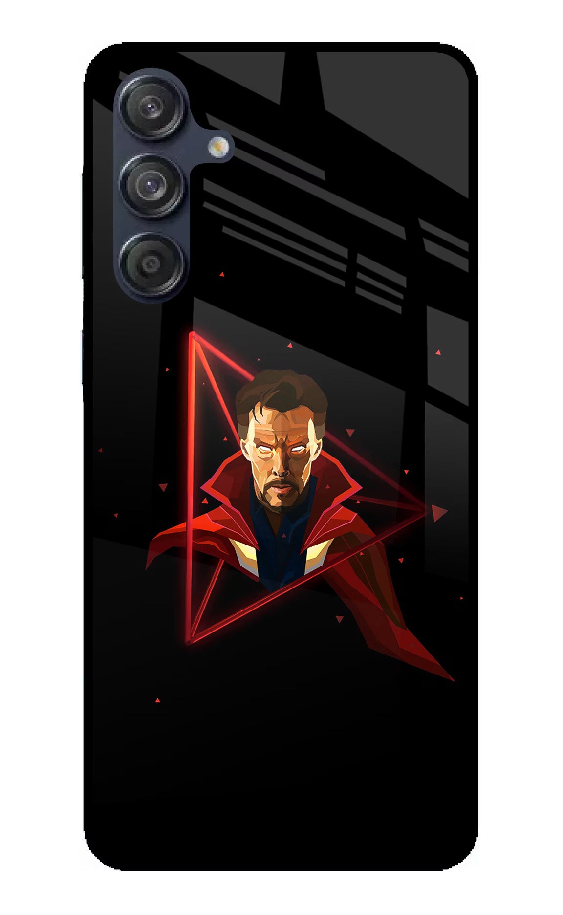 Doctor Ordinary Samsung M55 5G Glass Case Back Cover by Casekaro