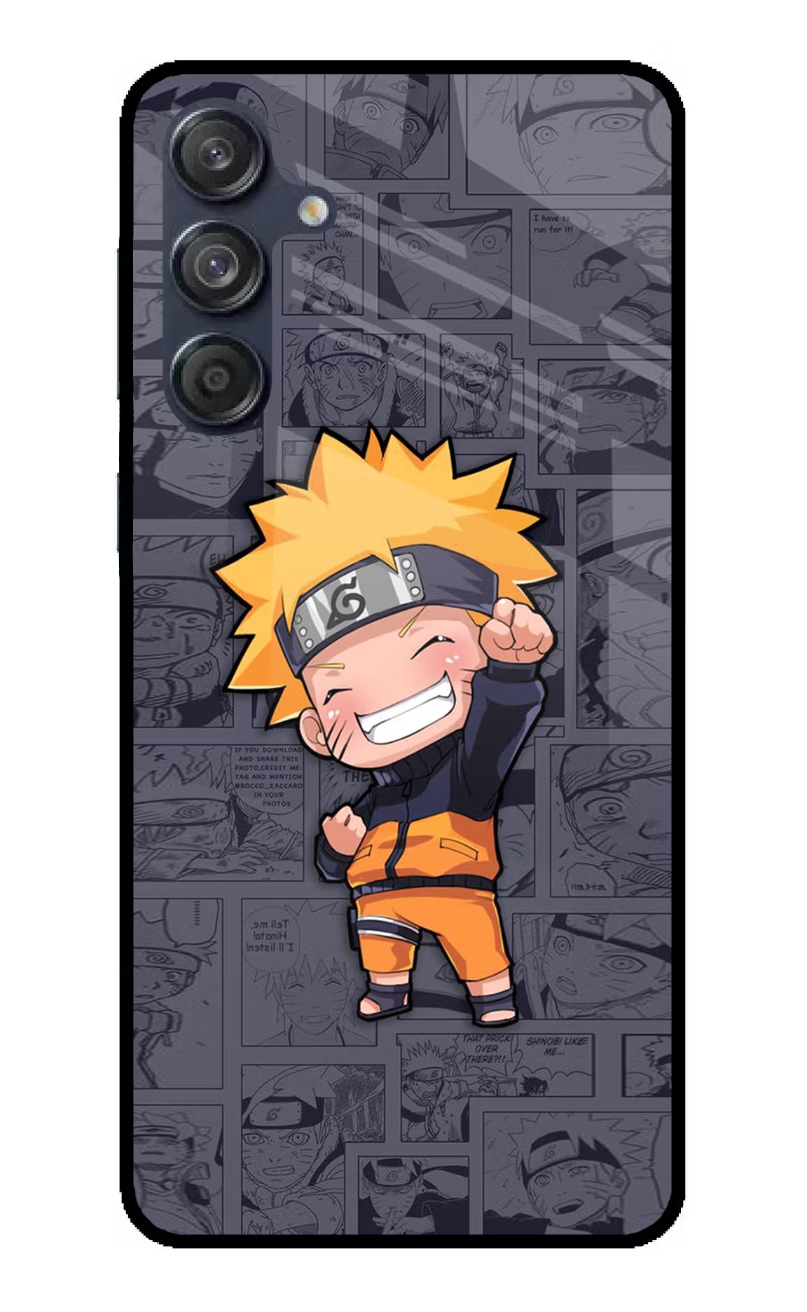 Chota Naruto Samsung M55 5G Glass Case