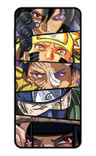 Naruto Character Samsung M55 5G Glass Case