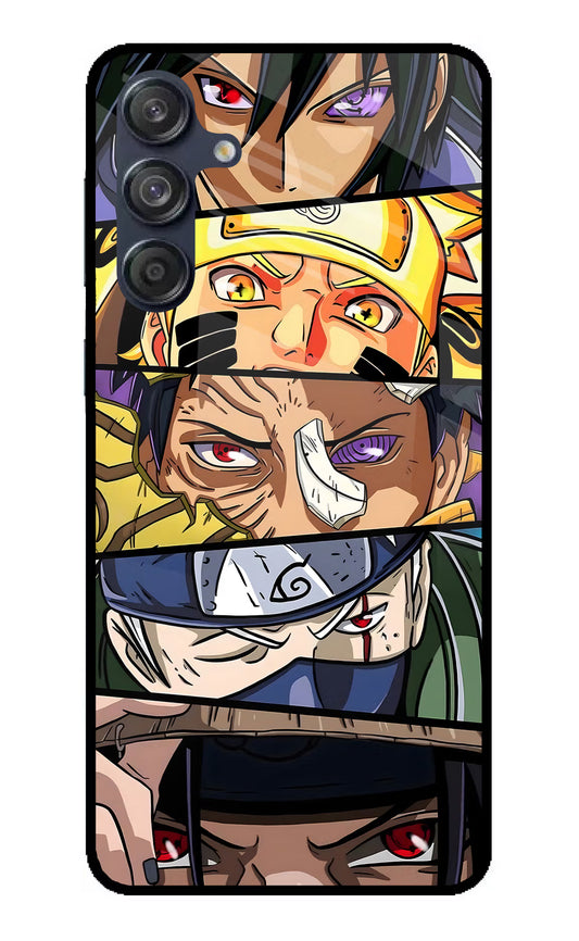 Naruto Character Samsung M55 5G Glass Case