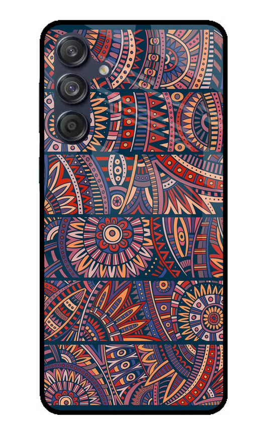 African Culture Design Samsung M55 5G Glass Case