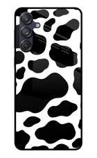 Cow Spots Samsung M55 5G Glass Case