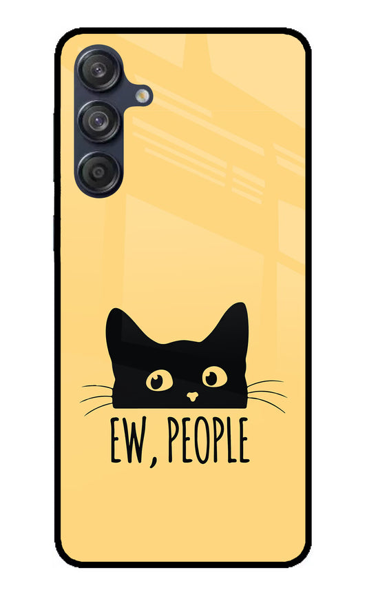 Ew People Catitude Samsung M55 5G Glass Case