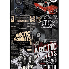 Arctic Monkeys Samsung M55 5G Glass Case