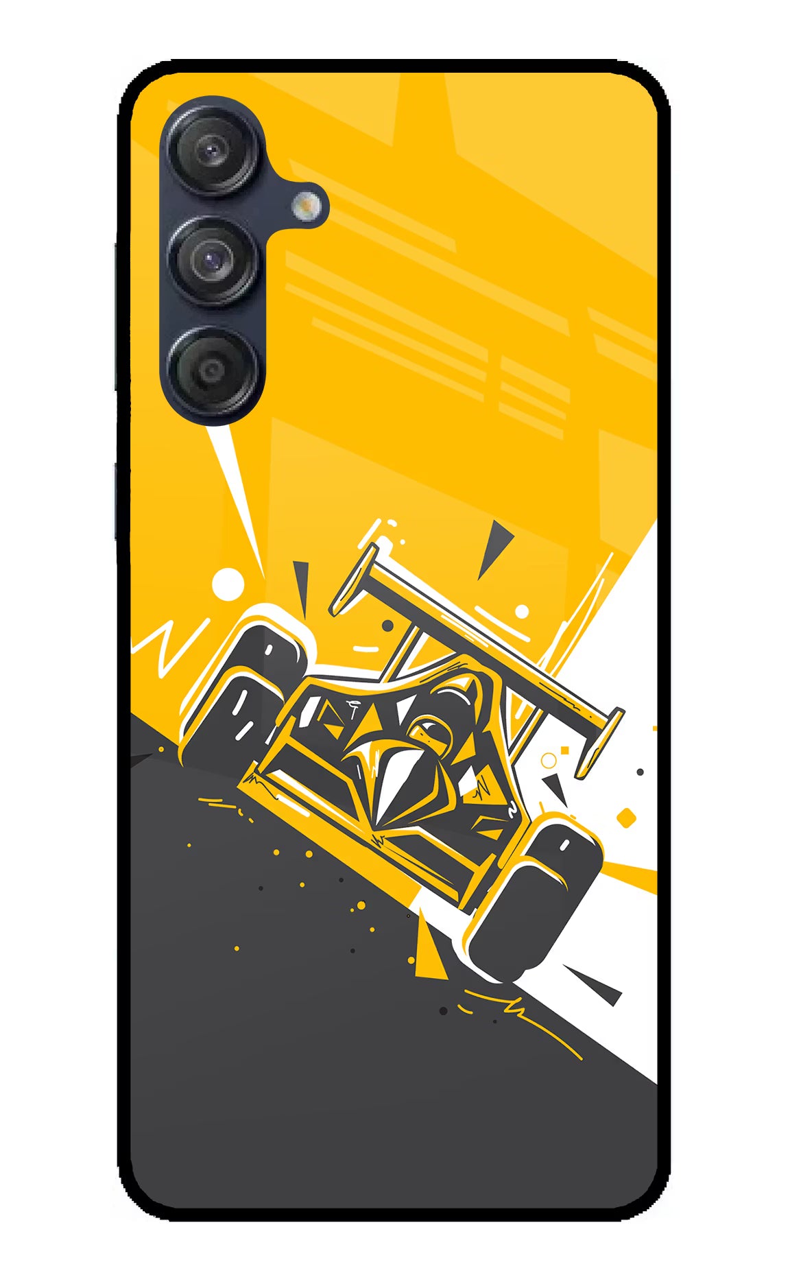 Track King Samsung M55 5G Glass Case