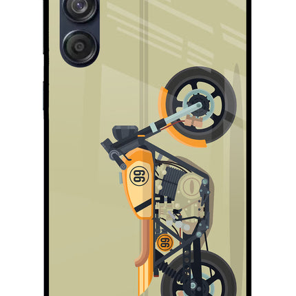 Vertical Speedster Samsung M55 5G Glass Case