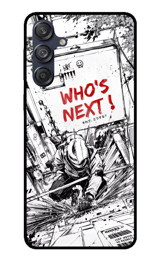 Who's Next Samsung M55 5G Glass Case
