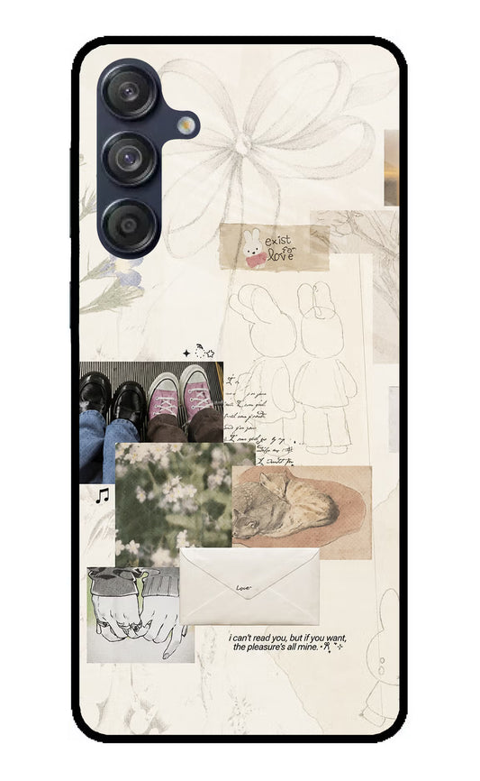 Soft Aesthetic Samsung M55 5G Glass Case