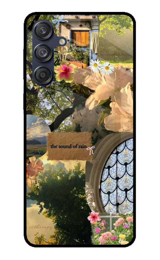 Rain Samsung M55 5G Glass Case