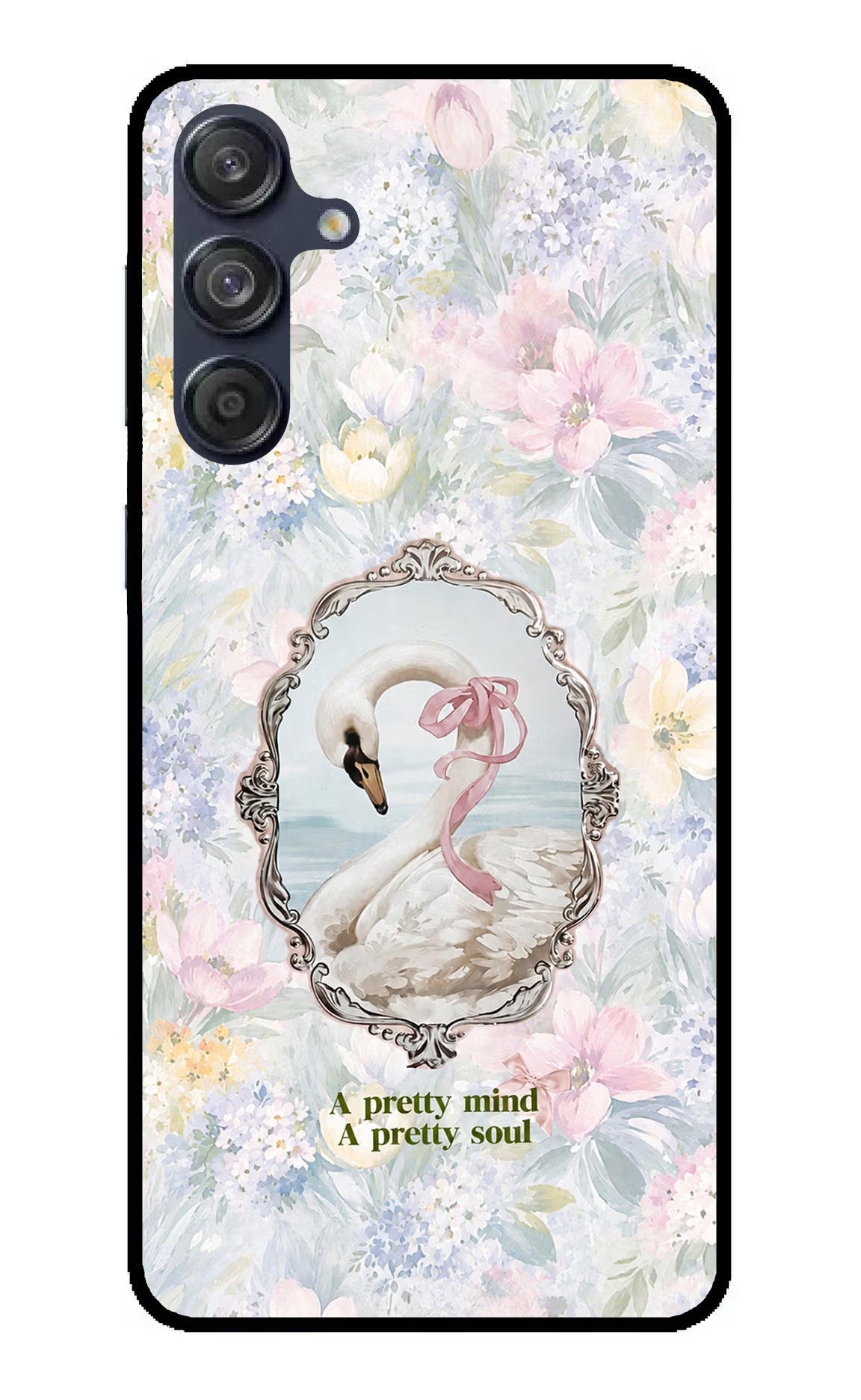 Pretty Mind Pretty Soul Samsung M55 5G Glass Case