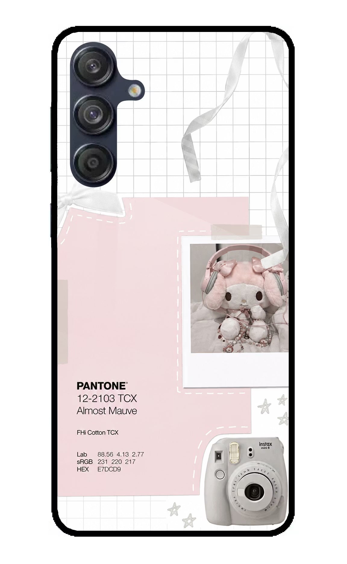 Pantone Asthetic Samsung M55 5G Glass Case