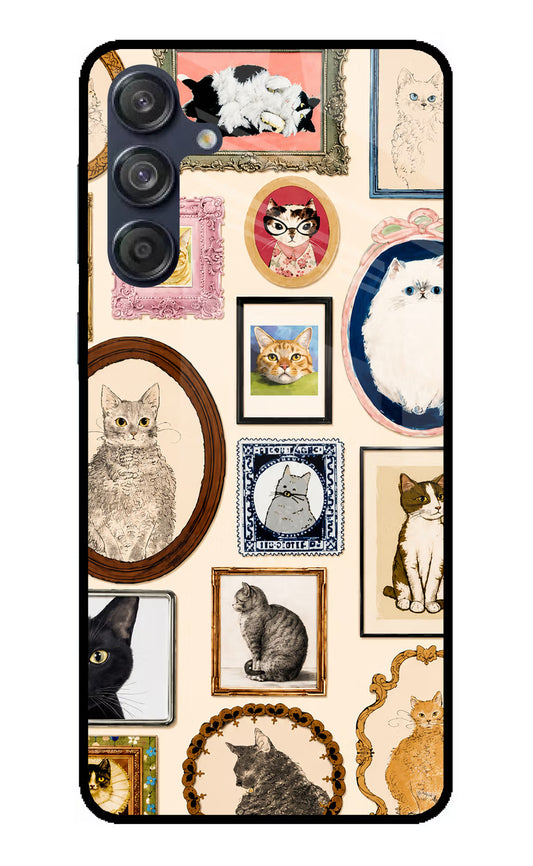 Mirror Cats Samsung M55 5G Glass Case