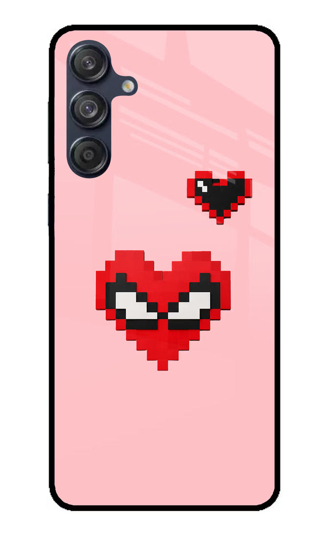 Gwen Heart Samsung M55 5G Glass Case