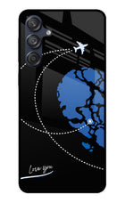 Love Orbit Samsung M55 5G Glass Case