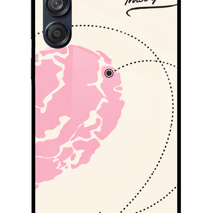 Miss Orbit Samsung M55 5G Glass Case