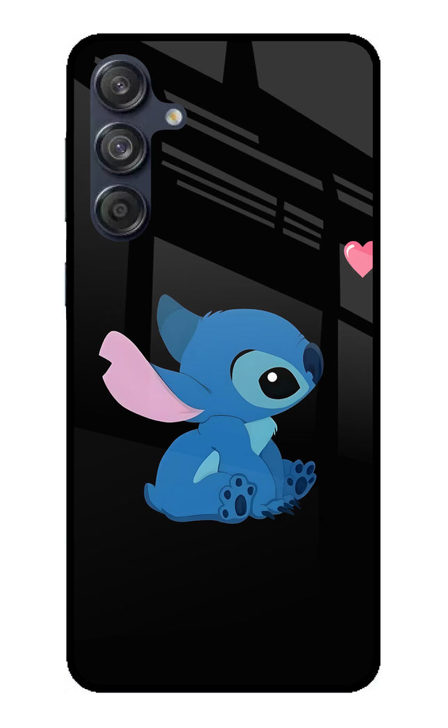 Stitch Crush Samsung M55 5G Glass Case