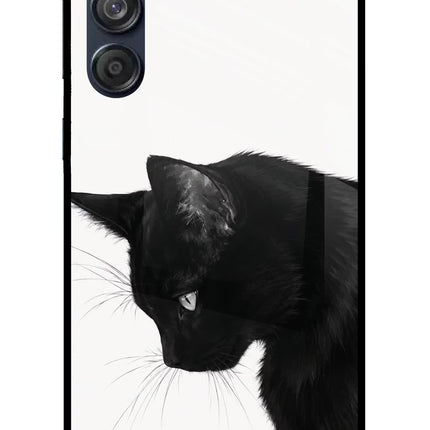Shadow Gaze Samsung M55 5G Glass Case