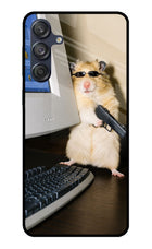 Hacker Hamster Samsung M55 5G Glass Case