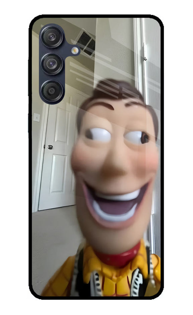 Side Eye Woody Samsung M55 5G Glass Case