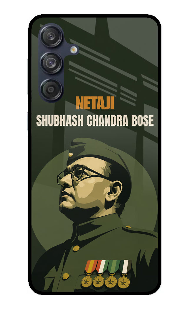 Netaji Legacy Samsung M55 5G Glass Case