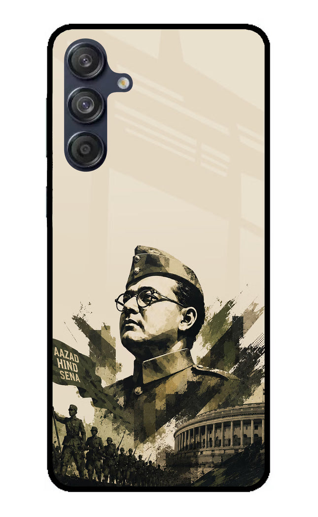 Netaji Rising Samsung M55 5G Glass Case
