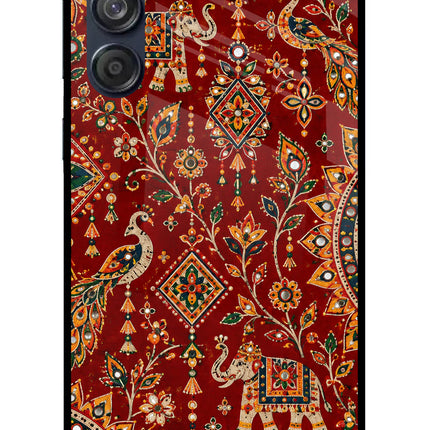Laal Riwaaz Samsung M55 5G Glass Case