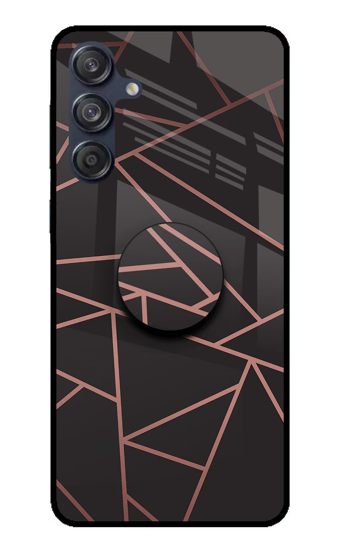 Geometric Pattern Samsung M55 5G Pop Case by Casekaro