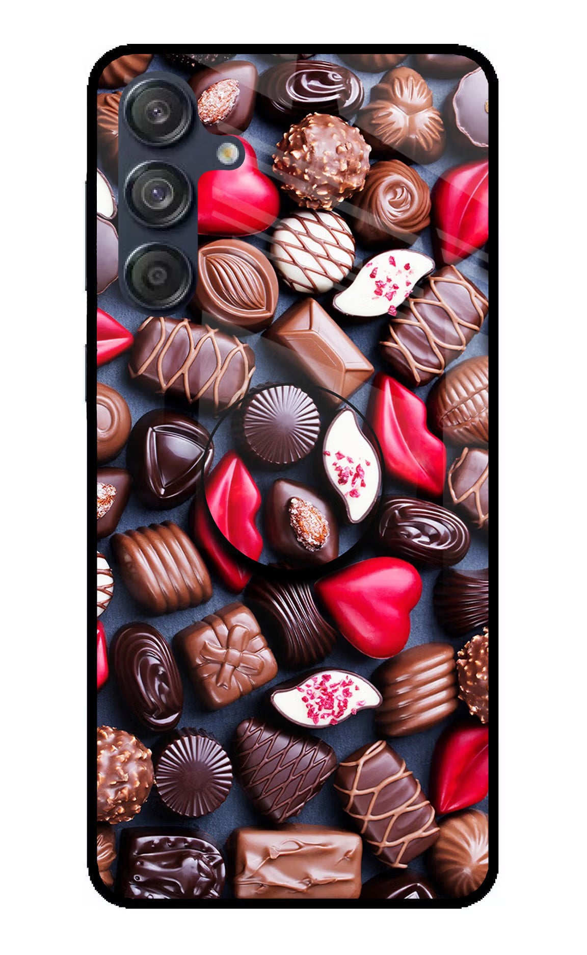 Chocolates Samsung M55 5G Pop Case by Casekaro