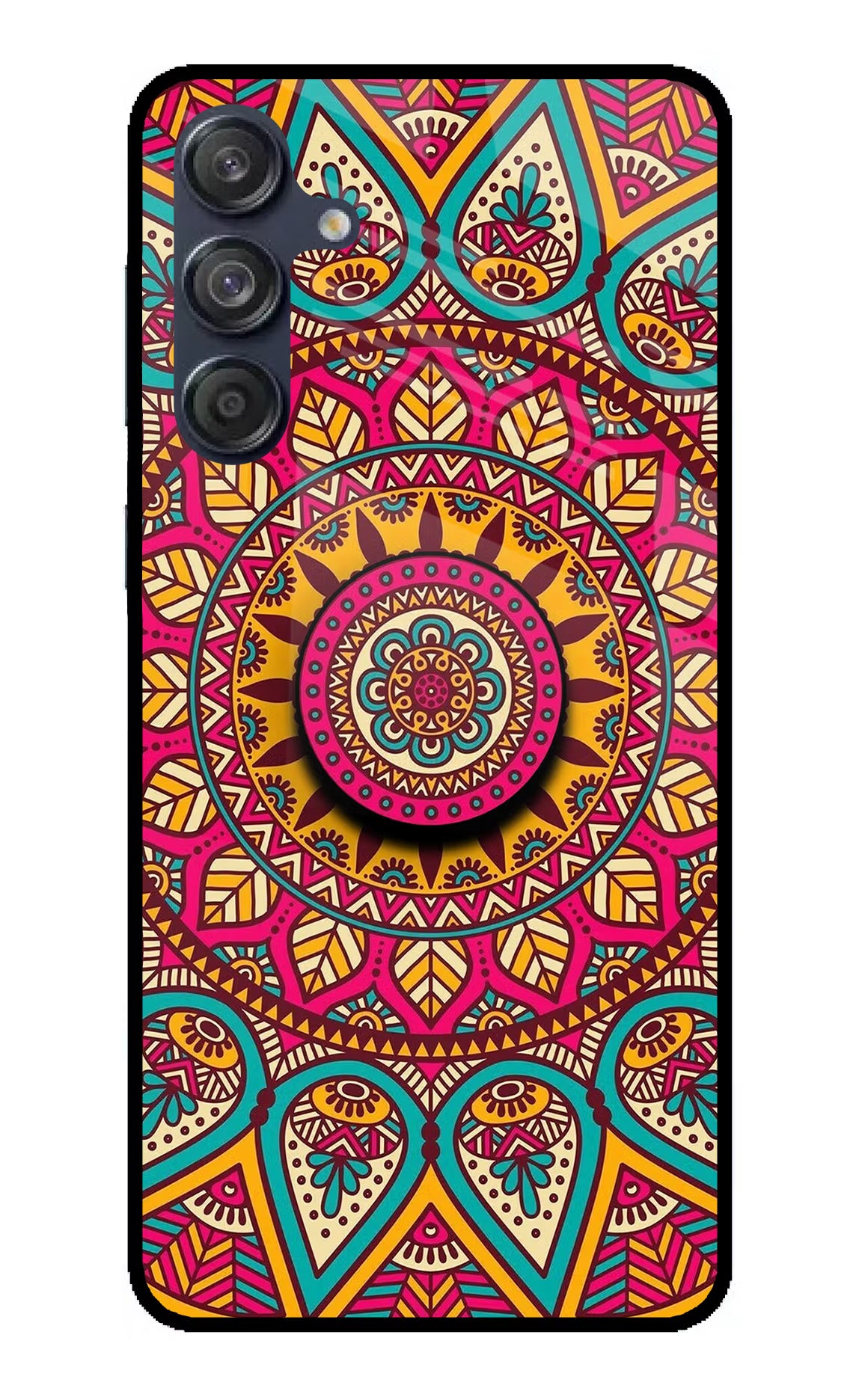Mandala Samsung M55 5G Pop Case by Casekaro