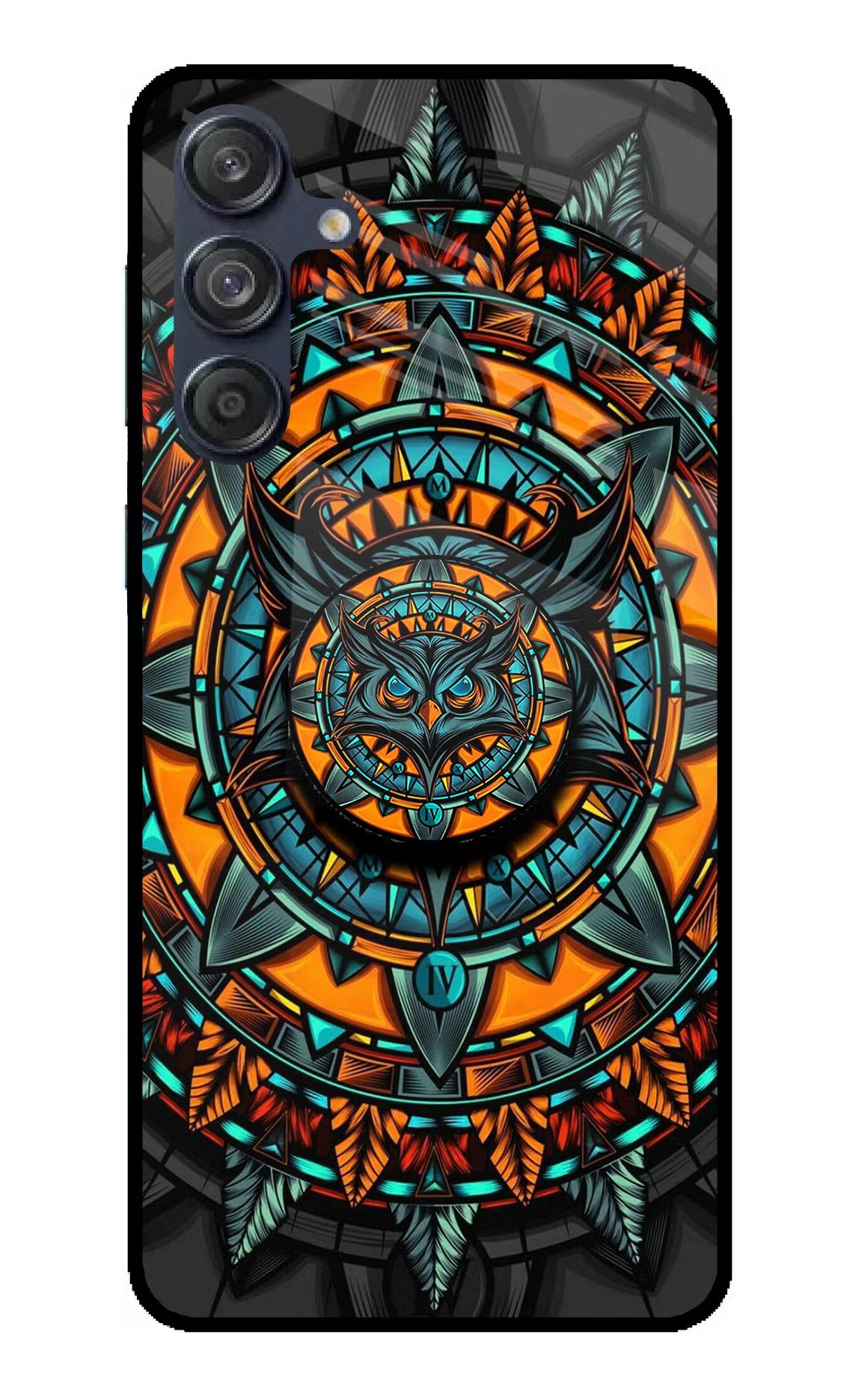 Angry Owl Samsung M55 5G Pop Case by Casekaro