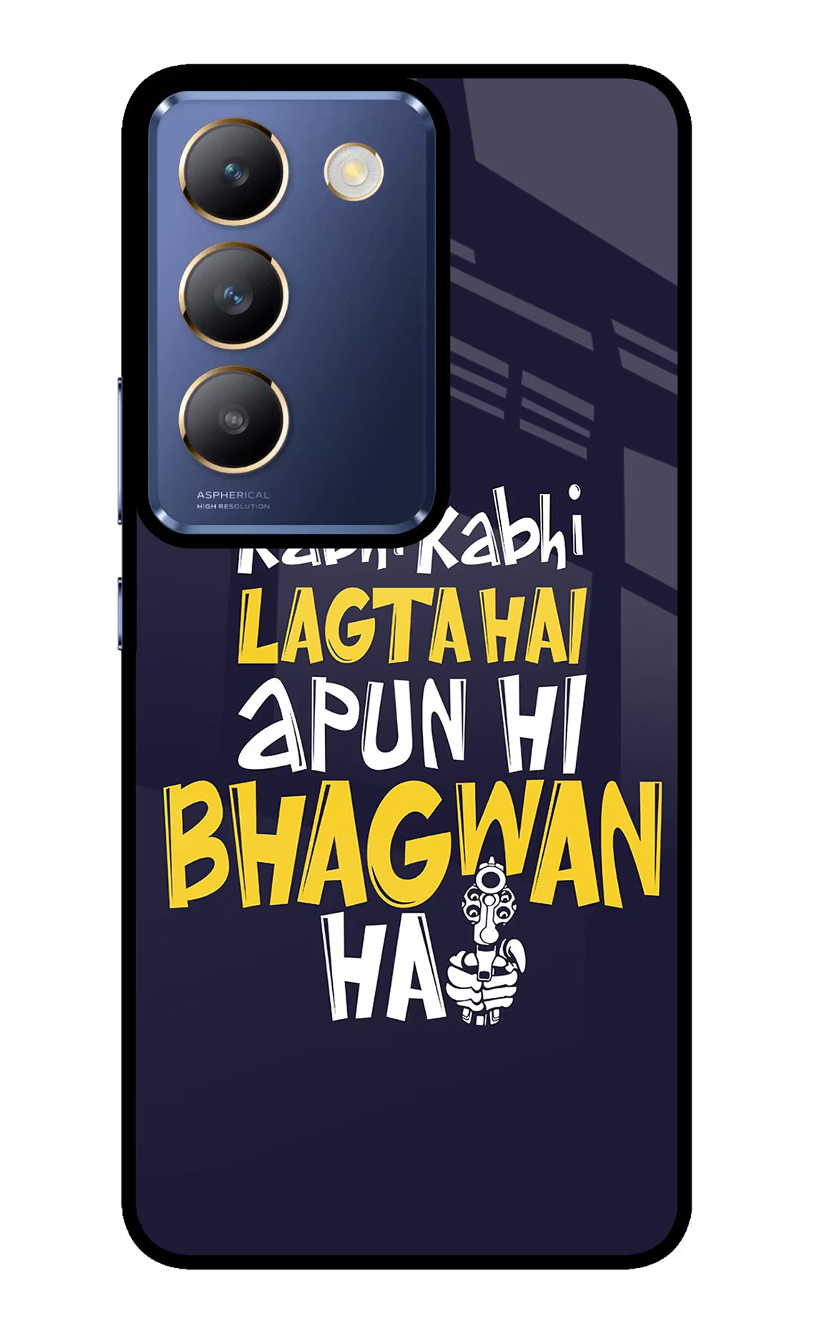 Kabhi Kabhi Lagta Hai Apun Hi Bhagwan Hai Vivo Y200E 5G/T3 5G Glass Case