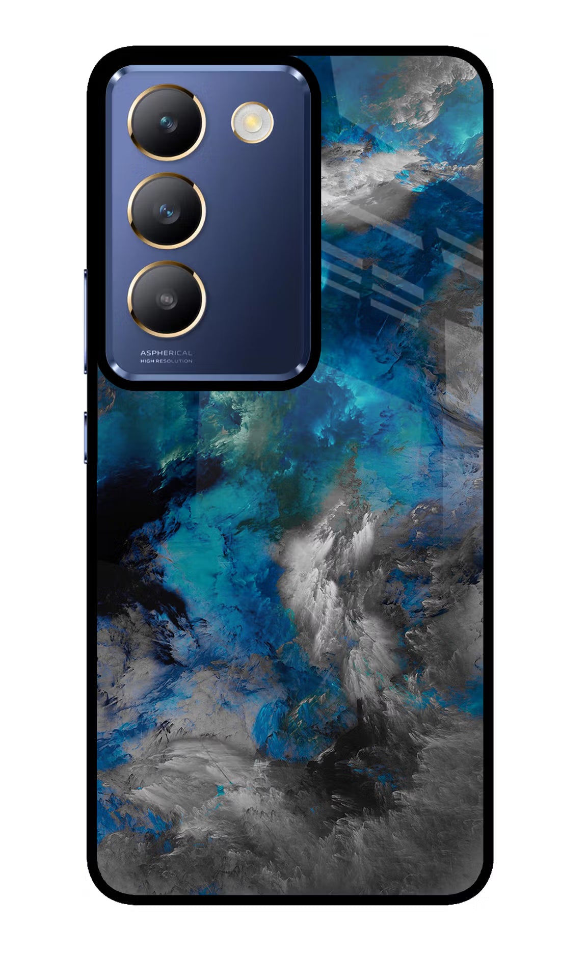 Artwork Vivo Y200E 5G/T3 5G Glass Case Back Cover by Casekaro