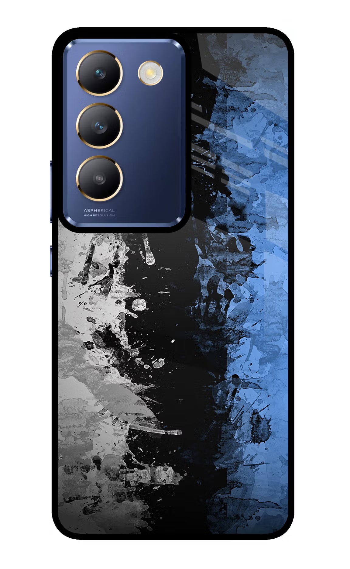 Artistic Design Vivo Y200E 5G/T3 5G Glass Case Back Cover by Casekaro