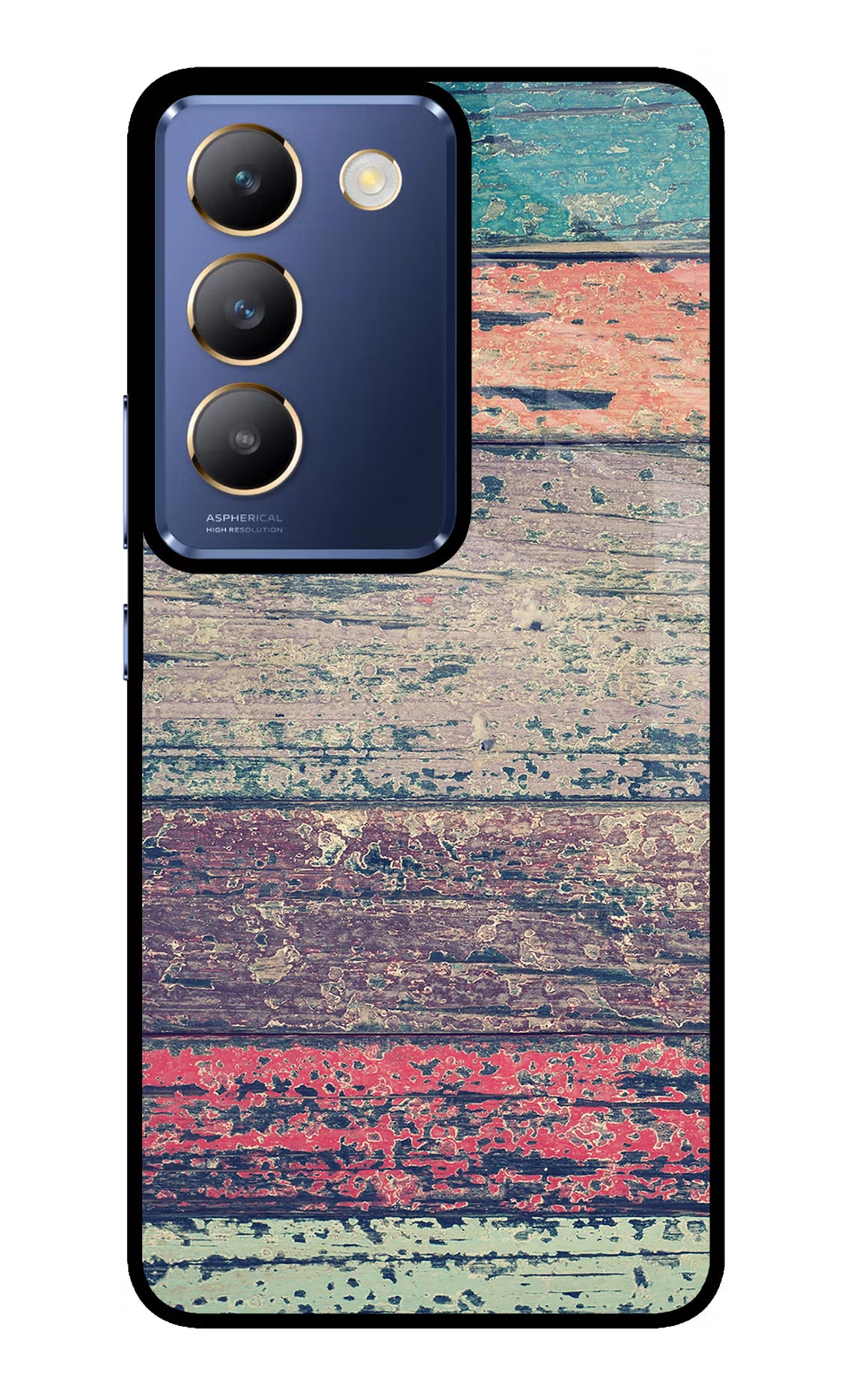 Colourful Wall Vivo Y200E 5G/T3 5G Glass Case