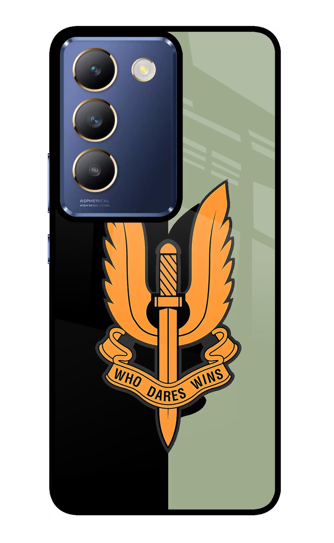 Balidan Logo Vivo Y200E 5G/T3 5G Glass Case Back Cover by Casekaro