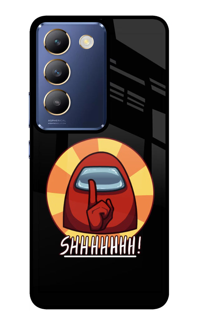 Among Us Shhh! Vivo Y200E 5G/T3 5G Glass Case