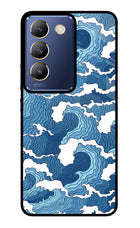 Blue Waves Vivo Y200E 5G/T3 5G Glass Case