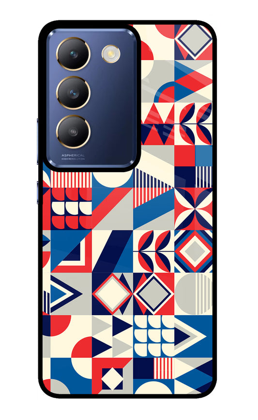 Colorful Pattern Vivo Y200E 5G/T3 5G Glass Case