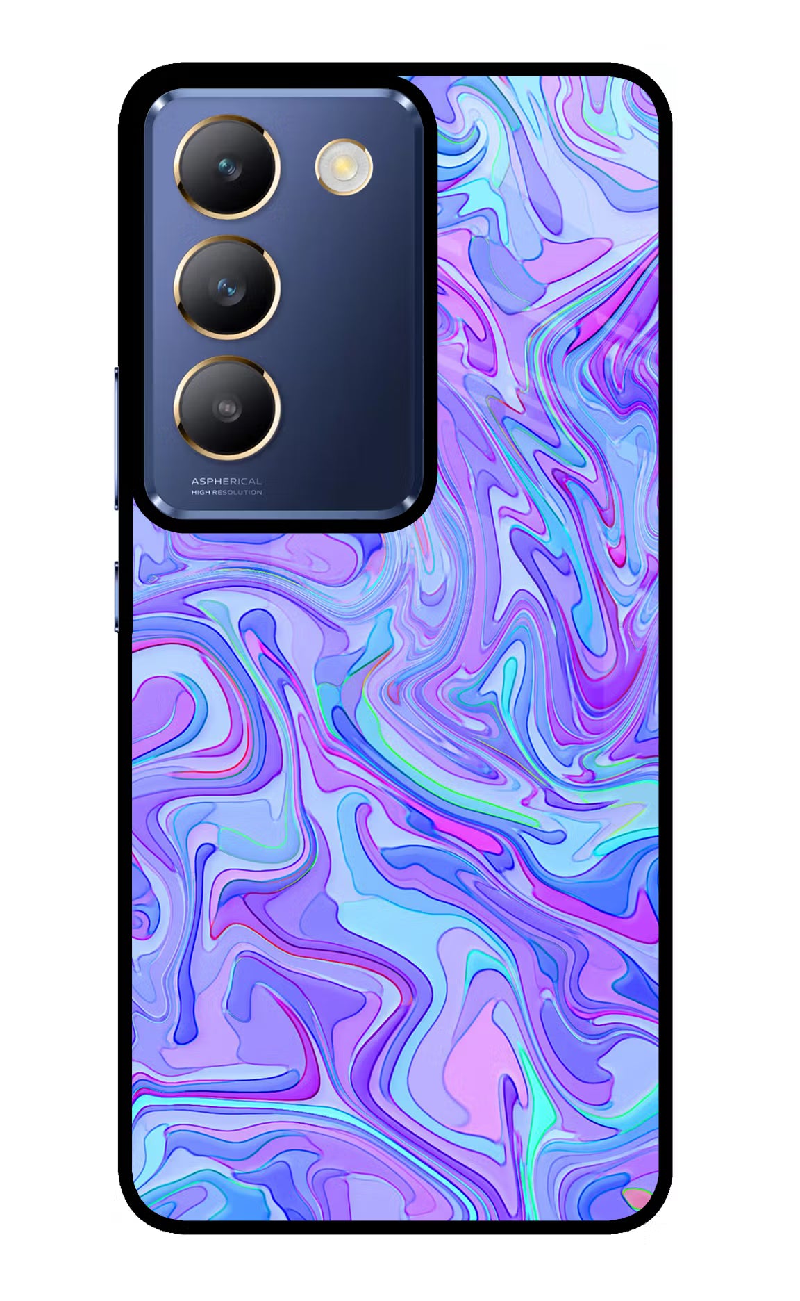 Glitter Vivo Y200E 5G/T3 5G Glass Case