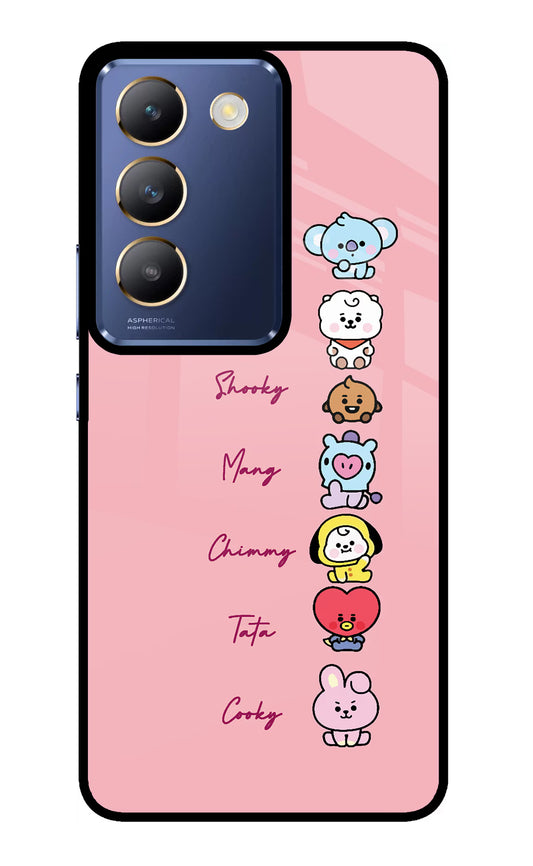 BTS names Vivo Y200E 5G/T3 5G Glass Case