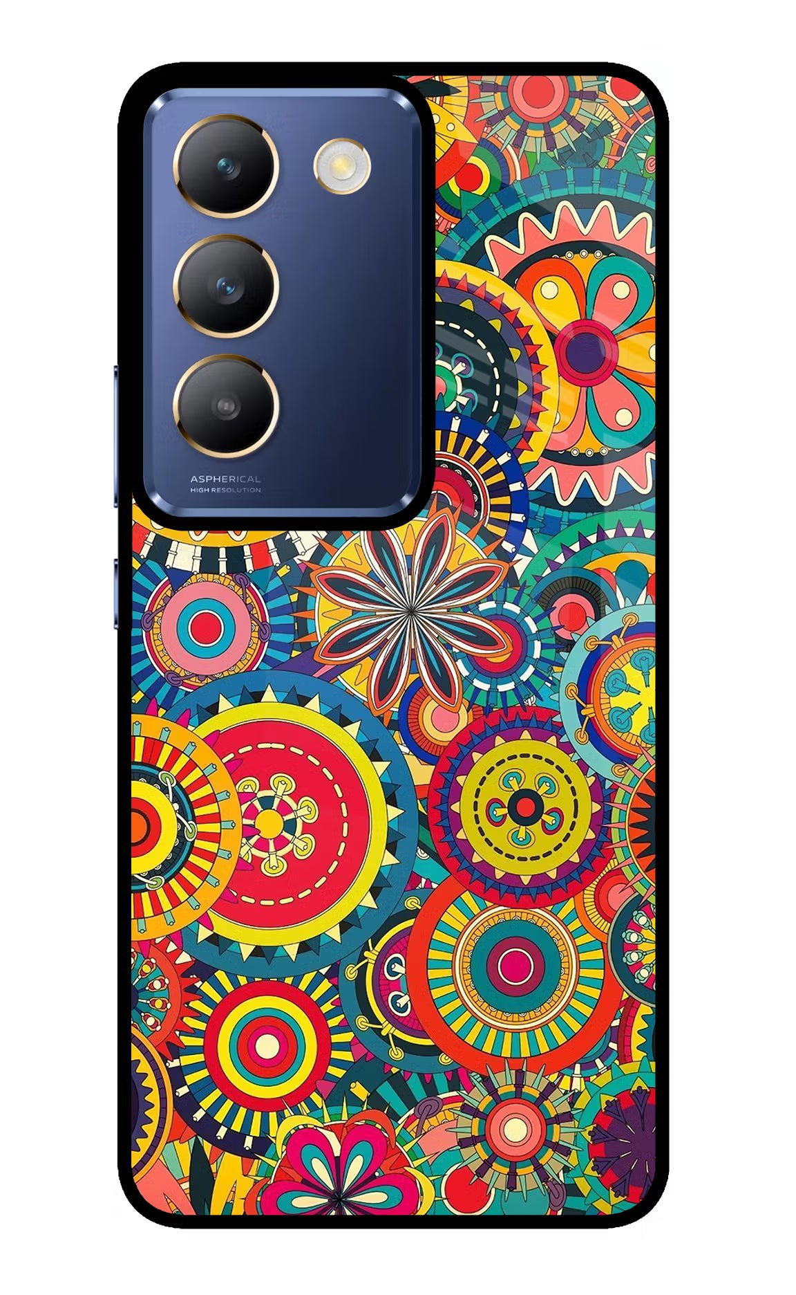 Gol Gol Art Vivo Y200E 5G/T3 5G Glass Case